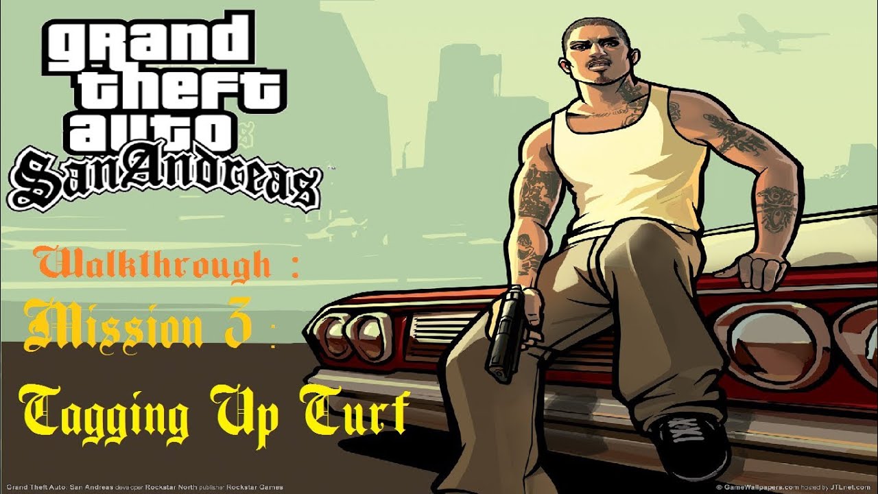 GTA San Andreas Walkthrough Mission 3 Tagging Up Turf YouTube gta-san-andreas-walkthrough-mission-3-tagging-up-turf-youtube