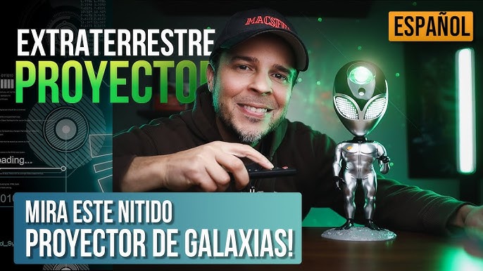 AstroVisor™ - Proyector de Galaxia Astronauta – ELAYBOL