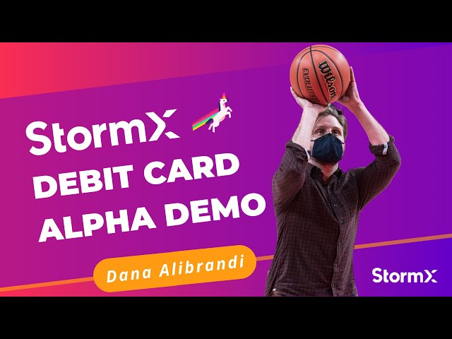 StormX Debit Card - Product Demo