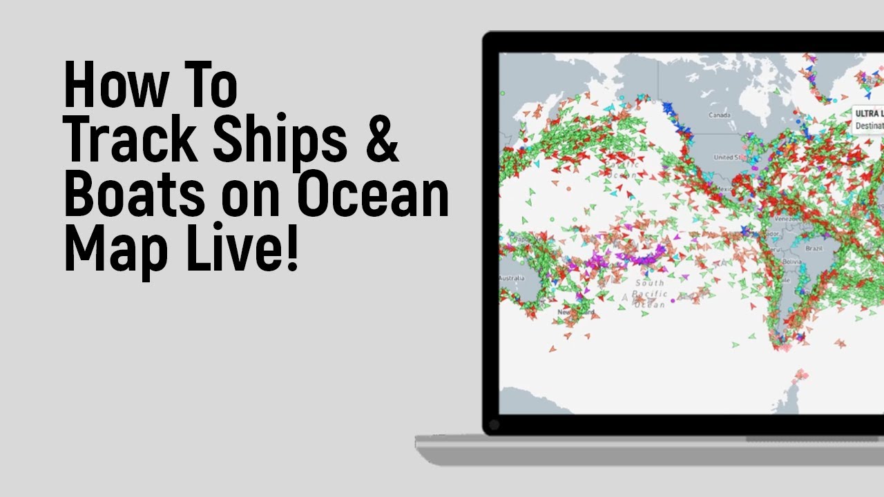 How to Track Ships & Boats on Ocean Map Live [easy]
