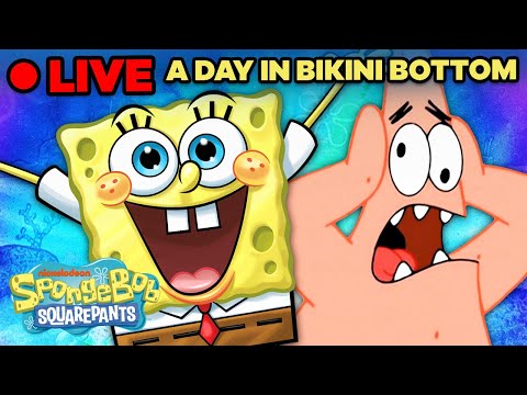 SpongeBob 5 Minute Episodes Marathon! | SpongeBob Live Stream - SpongeBob 5 Minute Episodes Marathon! | SpongeBob Live Stream