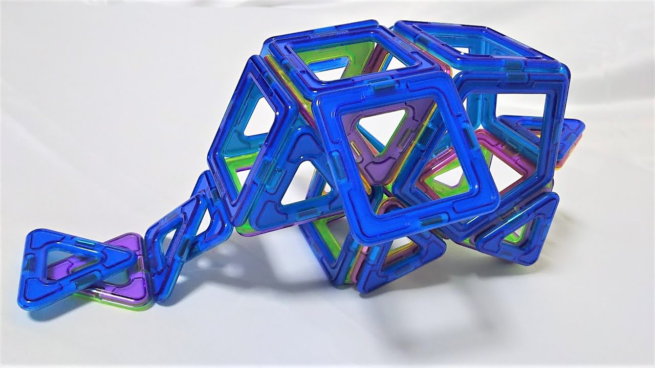 マグフォーマー 象 MAGFORMERS Elephant - YouTube
