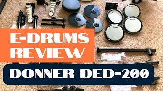 Electronic Drums for Beginners - Donner-DED-200, UNSPONSORED Review