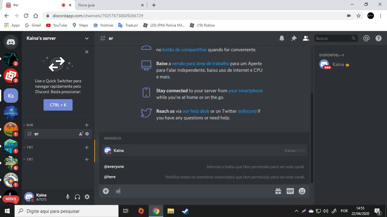 Como Fazer Letras Modificadas Pelo O Discord Youtube
