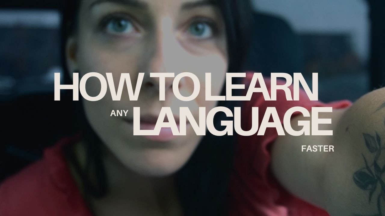 How to learn any language faster - YouTube