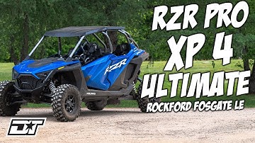 Polaris RZR PRO XP 4 Ultimate Rockford Fosgate LE Detailed UTV Overview