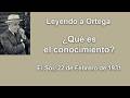 Qué es el conocimiento