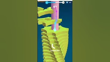 Helix stack jump level 58 #shorts #tranding #new #viralshorts #game  #android #os