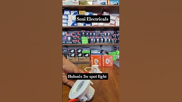 Halonix 3W Spot Light #halonix #spotlight