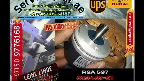 Leine Linde BiLL Encoder InStock AjmanFET RSA 597 619481-01 RSA597 61948101 RSA 590 RSA590 RSA-599