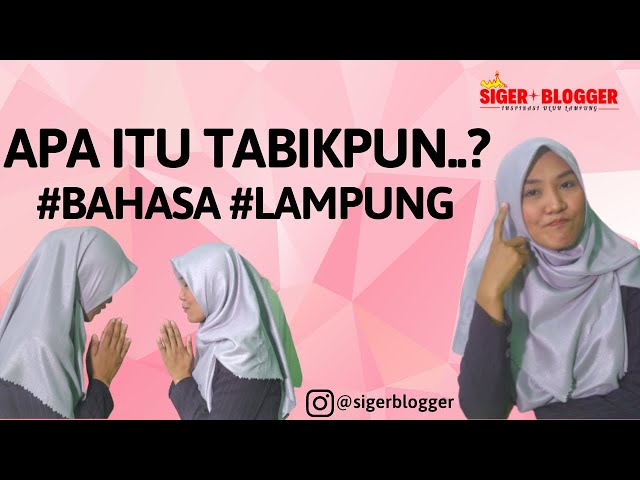 APA ARTI TABIKPUN❓ IYA PUN ‼️ RUMPUN BAHASA MELAYU || BELAJAR BAHASA DAERAH LAMPUNG SD/SMP ‼️ class=