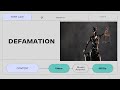 DEFAMATION | LECTURE - 6