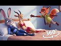 Zootopia 2: Nick, Judy &amp; Gazelle Unexpected Scene | 360° 8K VR