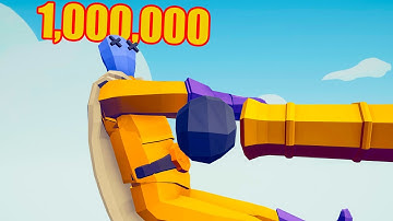 1000000 DAMAGE CANNON vs EVERY UNIT - TABS Totally Accurate Battle Simulator