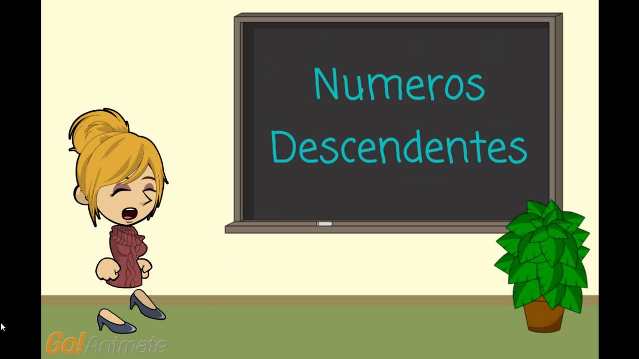 Leccion 4 Numeros En Orden Ascendente Y Descendente Youtube