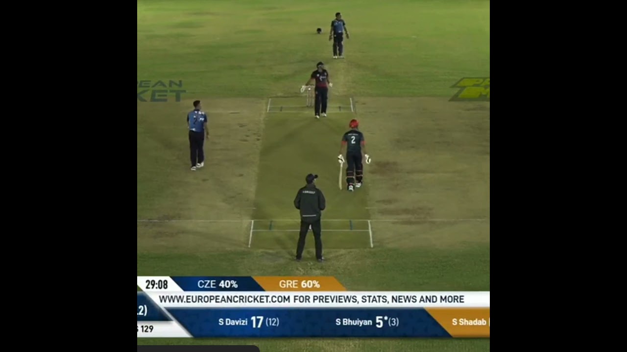 Dream11 ECC T10 29 September 2024 CZE good shot 6 runs