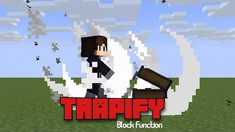 Trapify – Turn Any Block Into a Trap! (Minecraft Bedrock Addon Showcase)