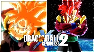 Dragon Ball Xenoverse 2 - Xeno SSJ4 Gogeta Color Customization Showcase (PS5 1440p)