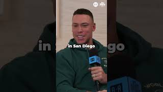 Aaron Judge Reacts To The 'Arson Judge' Tweet  #shorts