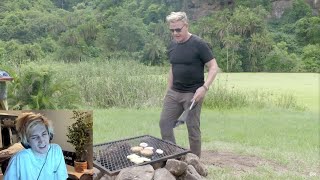 xQc reacts to Gordon Ramsay's Spicy Cheeseburger Recipe from South Africa