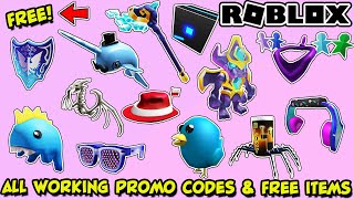 NEW* ALL WORKING PROMO CODES ON ROBLOX IN 2023! (AND FREE ITEMS