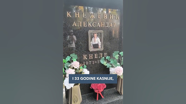 Neverovatna scena na Kneletovom grobu posle 33 godine od njegove smrti