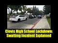 Clovis High School Lockdown: Swatting Incident Explained | No Threat Found