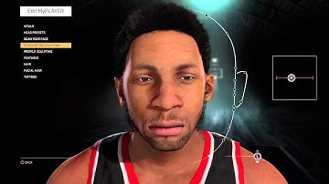 How to make your myplayer look like Tim Duncan on NBA 2k16
