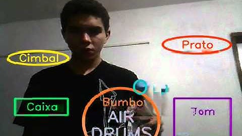 AIR DRUMS Demonstração