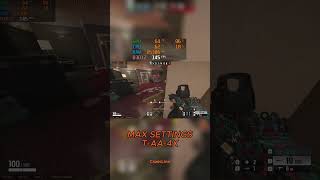 RTX 4090 + Ryzen 9 7950X3D vs Rainbow Six Siege | T-AA vs T-AA 4x (1440P Benchmark)