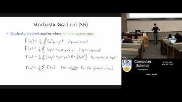 [CPSC 340] Stochastic Gradient