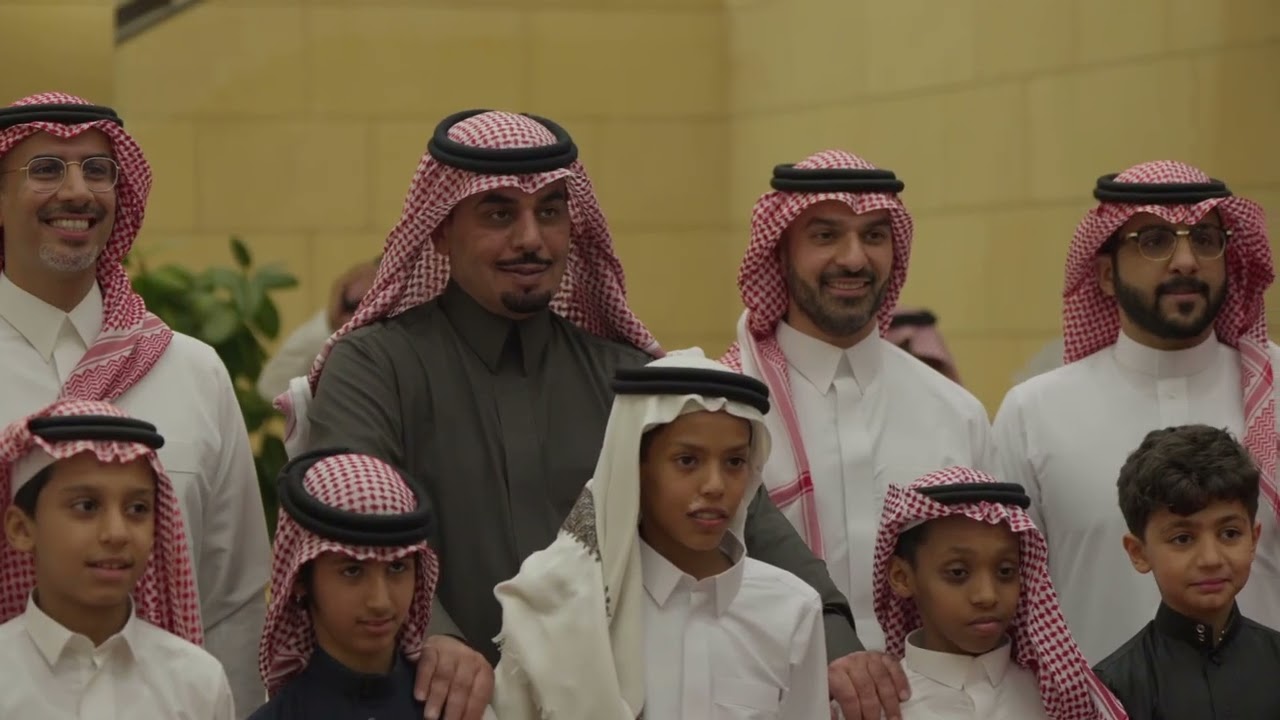 استضافة سمو محافظ الدرعية للأيتام وأبناء الأسر الأشد حاجة على مائدة الإفطار