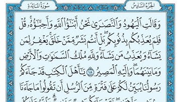 سورة المائدة بصوت الشيخ ماهر المعيقلي كاملة #القرآن الكريم # المصحف