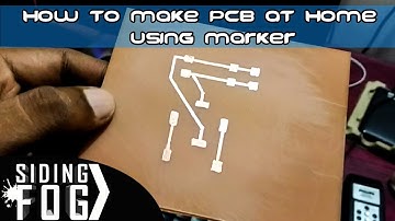 How To Make PCB At Home Using Marker