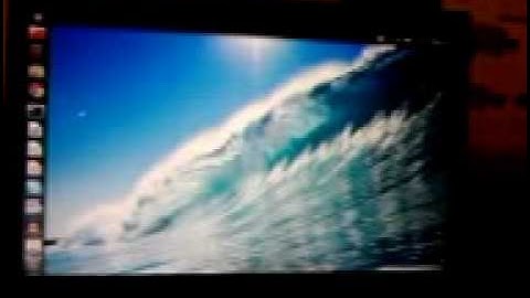 Ubuntu 11.04 Crash#1 - On my Laptop - White Lines, Flickering Screen