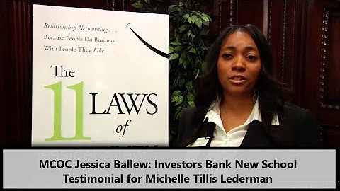 MCOC Jessica Ballew: Investors Bank New School Tes...