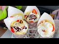 japanese street food - creamy crepes
