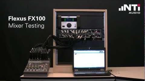 Mixers Testing with the FX100