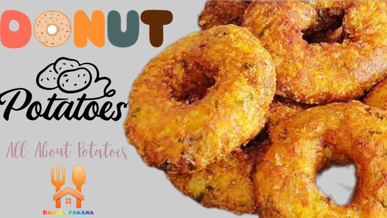 آلوکےکرسپی ڈونٹس چکن ڈونٹس بھول جائیں گےAloo Donuts Recipe I Potato