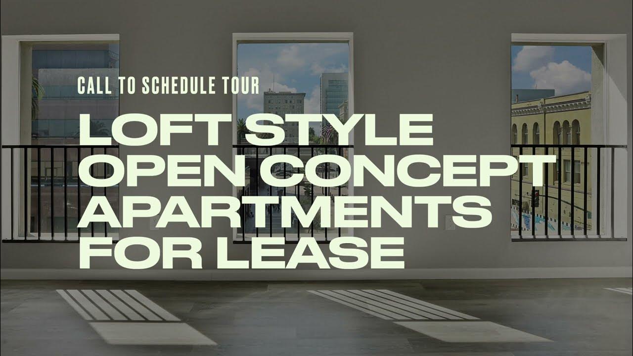 Cal Main Lofts Downtown Stockton CA Loft Style Apartments YouTube