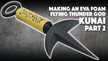 Making An EVA Foam Kunai Part 2
