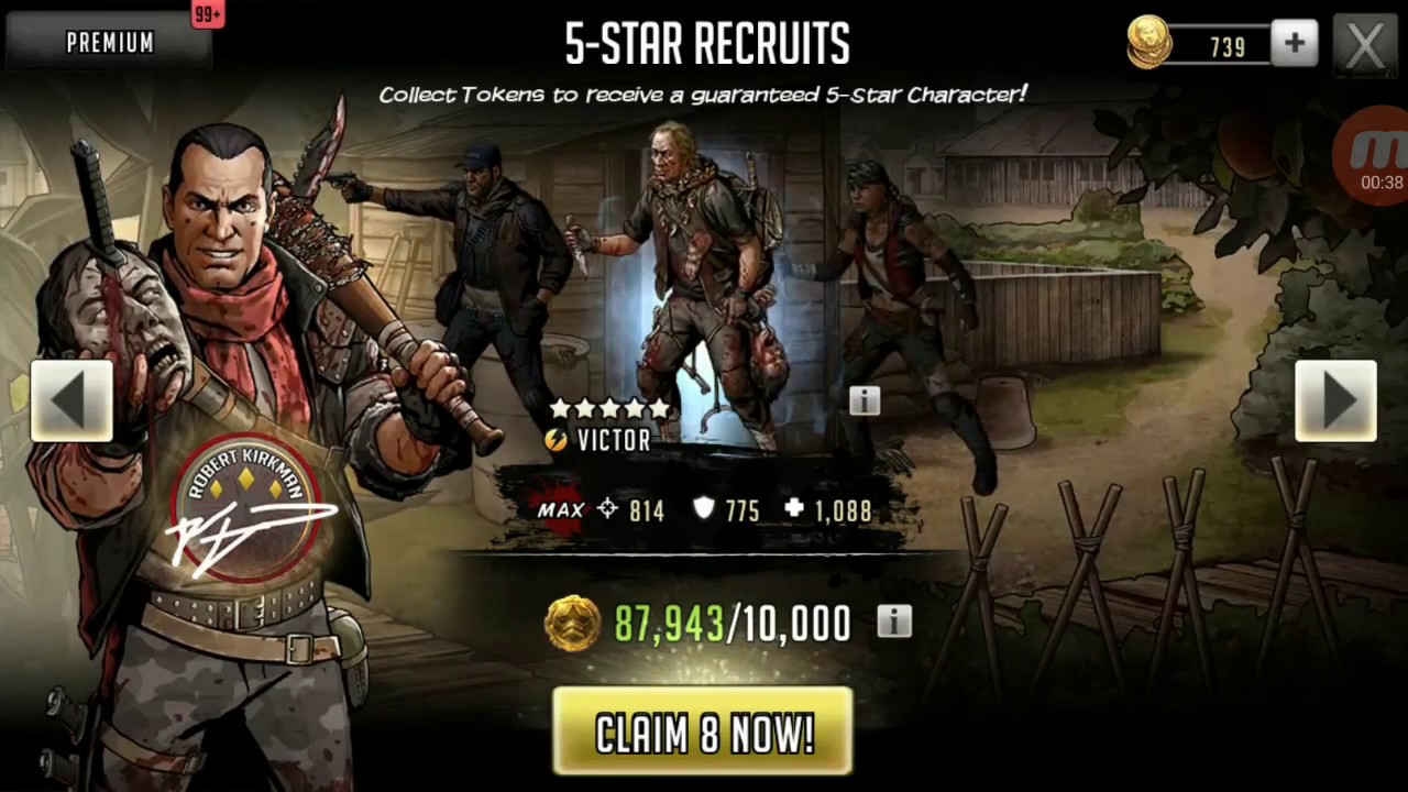 The Walking Dead - Road To Survival - 5 Star Characters