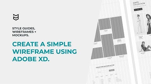 Create a Simple Wireframe Using Adobe XD