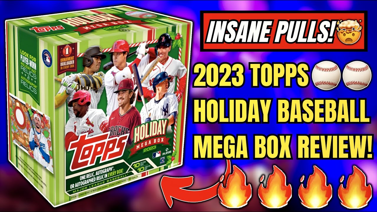 2023 Topps Baseball Holiday Mega Box