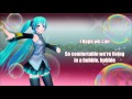 【Hatsune Miku Ft. Kaito】Chained to the Rhythm 【VOCALOID 4】