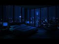 Healing Rain Sounds 🌧️ Drift into Serenity with a 24-Hour Urban Downpour