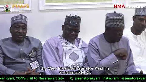 Courtesy Visit to Nasarawa Government House