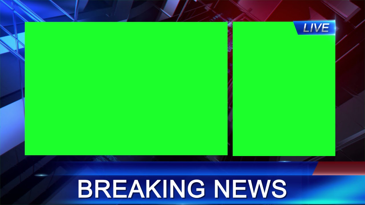 News Background Option 3 Green Screen 1080p Royalty Free Youtube