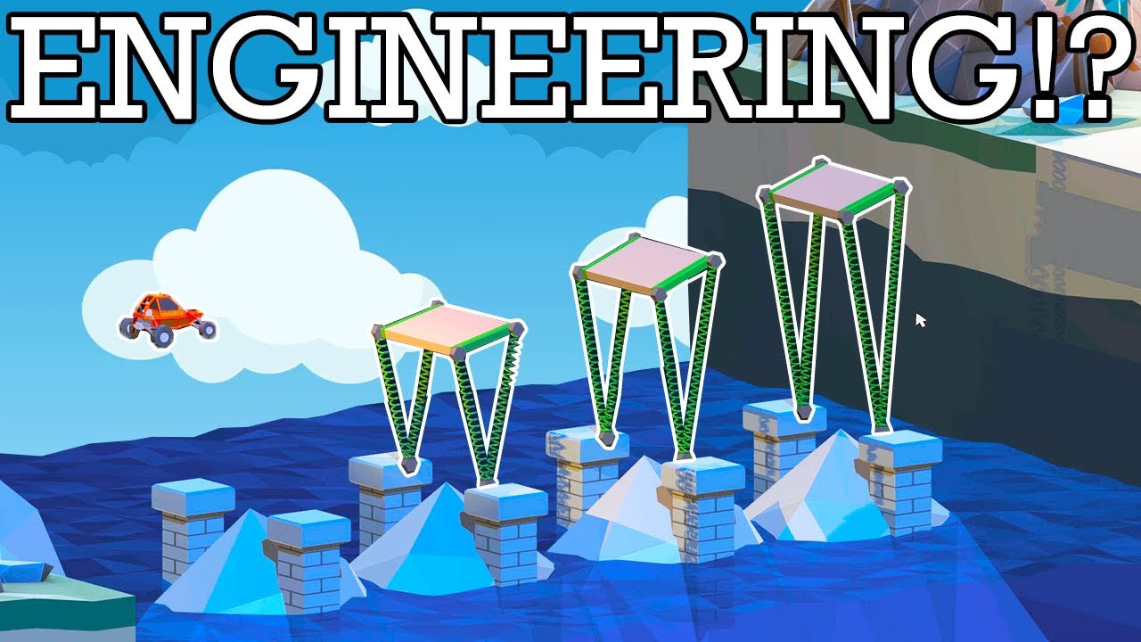 A real engineer IGNORES his engineering judgement in Poly Bridge 2!