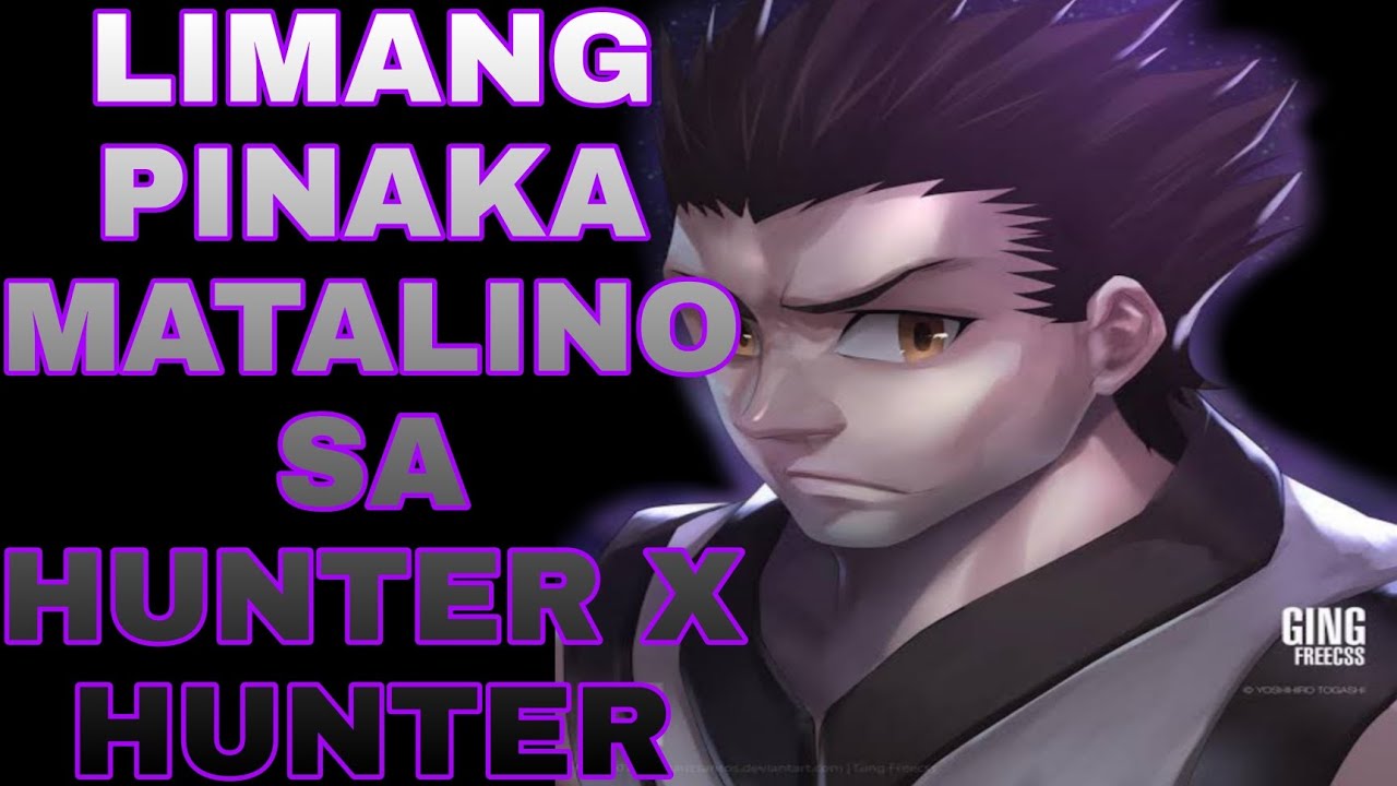 TOP 5 PINAKA MATALINO SA HUNTER X HUNTER ANIME: TAGALOG REVIEW by Boy #anime TV